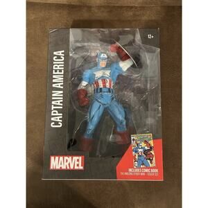 Captain America from The Amazing Spider-Man #323 1:6 Scale Posed Figure